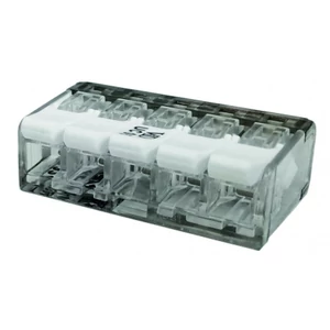 Vezetékösszekötő 5-ös, max.4mm2, 25db/csomag