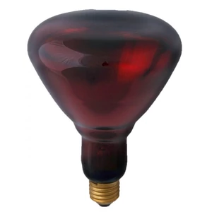 Infra izzó R123 150W E27 vörös Helios