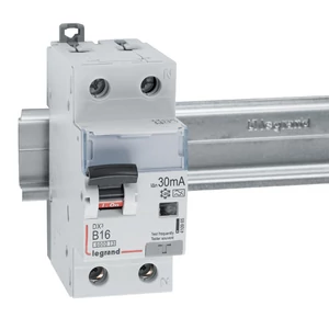 DX3 1P+N kombinált áram-védőkapcsoló B16 6000A / 10kA 30mA A típus