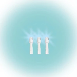 LED-es izzósor, 10 m / 200 LED, sorolható, hidegfehér