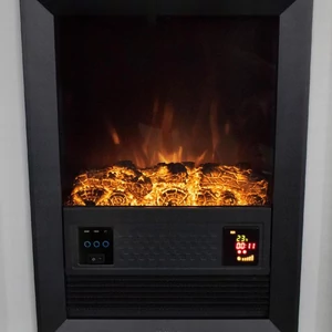 Home FKK 18 szabadon álló elektromos kandalló, 1000W/2000W, fehér