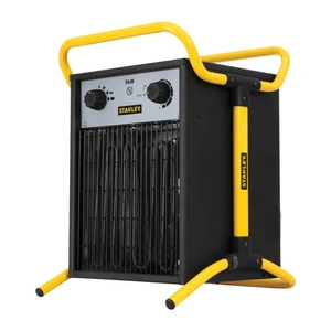 Stanley ST-09-400-E hordozható ventilátoros ipari fűtőtest, 4500W/9000W, IPX4 védelem