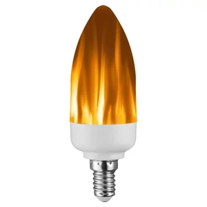 LED fényforrás, fáklyaláng effekt, E14 LF 2/14