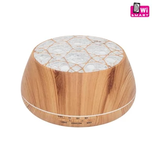 Home AD 400 WIFI aromadiffúzor, Bluetooth hangszóró, Tuya Smart kompatibilis, 400 ml kapacitás, önállóan is használható világítás, tartozék hálózati adapter  AD 400 WIFI