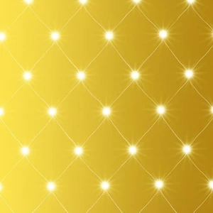 Világító háló, 3x3m, melegfehér, kül., 240 LED