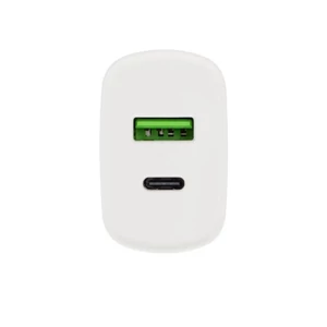 USB hálózati töltő, QC+PD, 20W