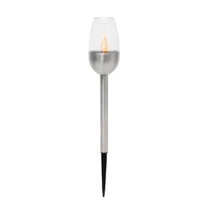 Home MX816 napelemes kerti lámpa, 12db-os display, műanyag, 1 db melegfehér LED, kültéri, beltéri