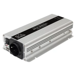 Feszültségátalakító, 1000/2000W, USB aljzat SAI 2000USB