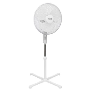 HOME SF42WH álló ventilátor, 45 W teljesítmény, 3 fokozat, oszcillálás, 40 cm-es lapátátmérő, fehér színű SF42WH