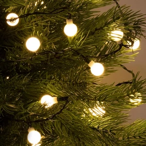 LED-es gömb fényfüzér KII 50B/WW