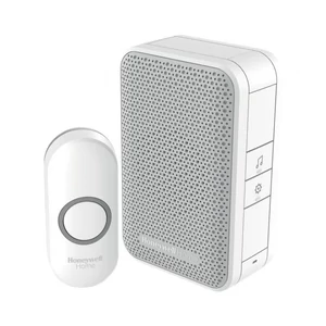Honeywell Home DC311N vezeték nélküli csengő, 150m hatótávolság, 4 dallam, IP55 védett nyomógomb, elemes tápellátás DC311N