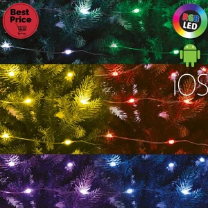 Micro LED-es SMART fényfüzér, RGB, 100 LED ML 100 RGB SMART