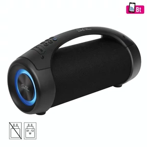 SAL BT 5000 hordozható bluetooth kihangosító, 2 x 25 W, sztereó boombox, FM rádió, USB, microSD, beépített mikrofon, RGB LED, ~30 óra üzemidő