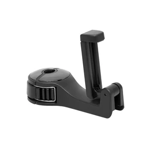 SAL SA 062 autós telefontartó, 2in1, mobiltartó, csomagakasztó, fejtámla rúd rögzítés, 10 - 16 mm, 4 - 10 kg terhelés SA 062