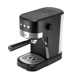HOME HGPR16 presszókávé főző, 15bar, tejhabosítás, elektronikus vezérlés, csészemelegítő, automatikus kikapcsolás