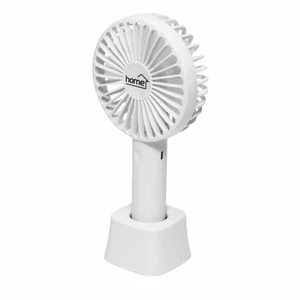 HOME HF9C kézi ventilátor, akkumulátoros, 4 W teljesítmény, 3 sebesség, 9 cm-es lapátátmérő HF9C