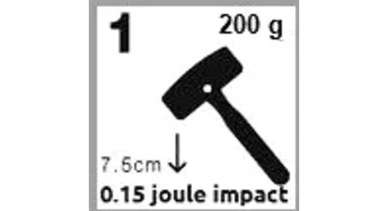 IK01 és IK10 ütésérték a LED világításban
