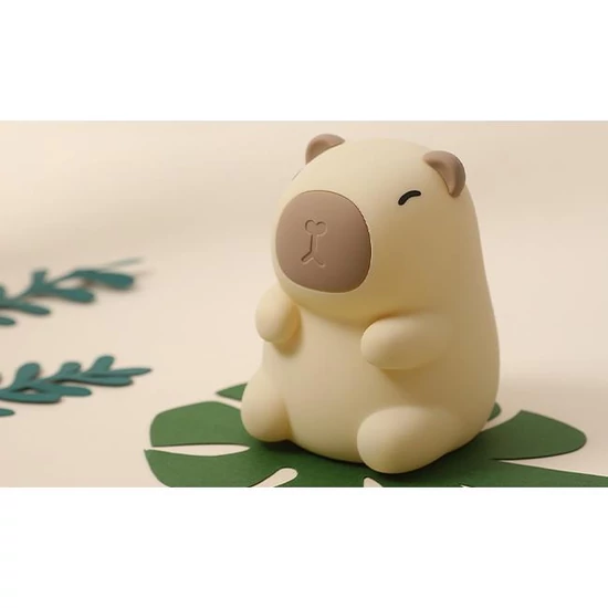 Capybara gyerek LED éjszakai lámpa RGBWW