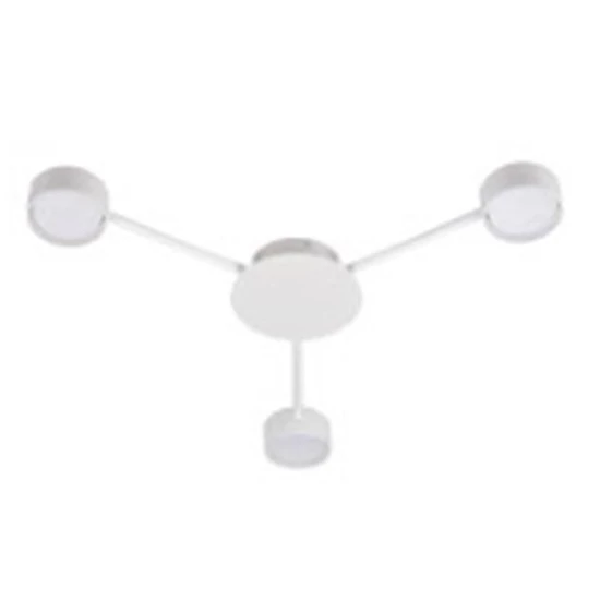 LED csillár GX53 Zibo x3 65cm fehér	