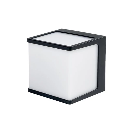 Cube-2 GX53 építészeti lámpatest, fekete	