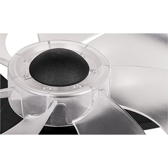 Led Flip mennyezeti lámpa 36W+15W 3CCT ventilátorral 40cm fekete	
