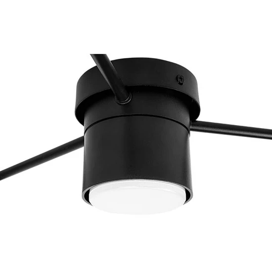 LED csillár GX53 Guliver x4 85cm fekete	