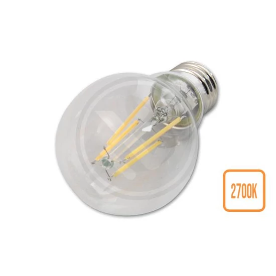 Led izzó e27 filament vita a60 2700k 8w 4xcob