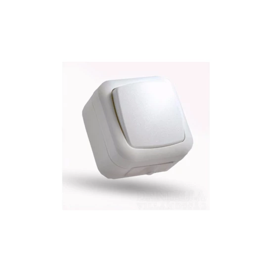 STILO AQUA N101 IP54 fehér nyomókapcsoló
