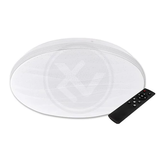 24w-os kerek led homok mintás mennyezeti lámpa 385mm 3000k-6500k ir