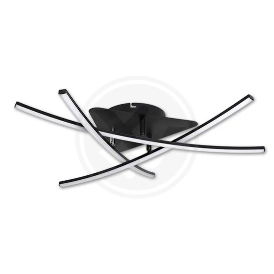 Led csillár modena loria 4000k 29w 62cm fekete