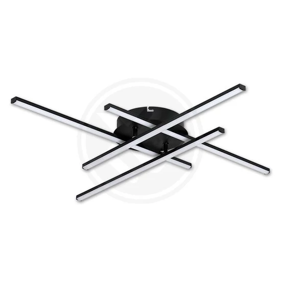 Led csillár modena grando 4000k 34w 70cm fekete