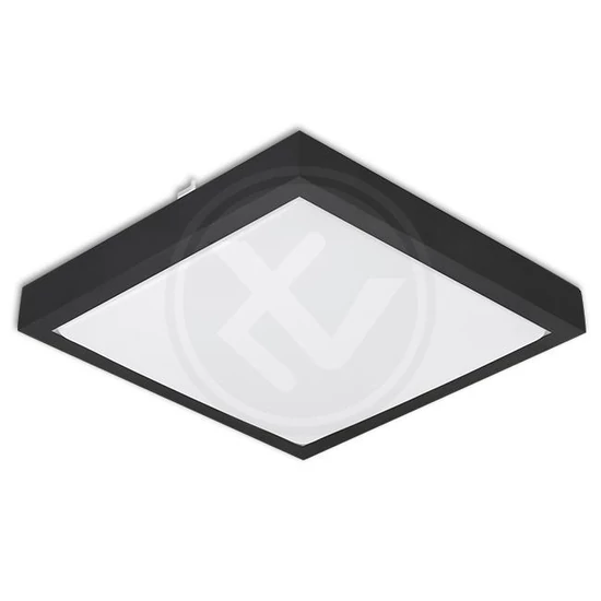 Solen 2xe27 fekete négyzet mennyezeti lámpa