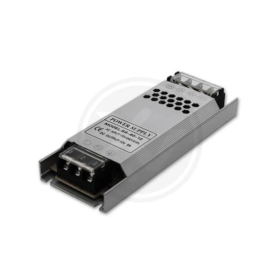 Lapos 12v 60w 5a led tápegység
