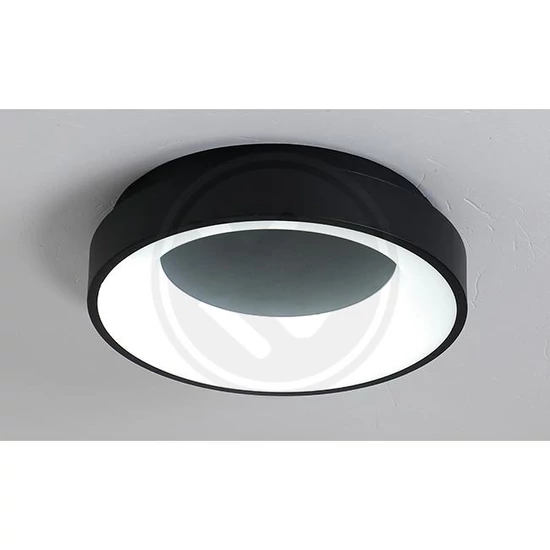 Galaxis Nova LED csillár 54W 40x8cm fekete