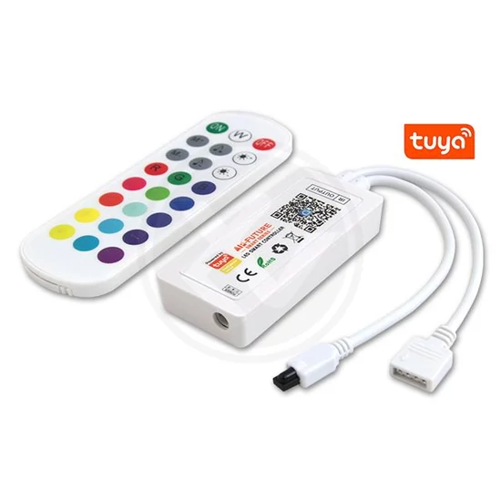 Wifi vezérlő rgb szalaghoz távirányítóval 5-24v