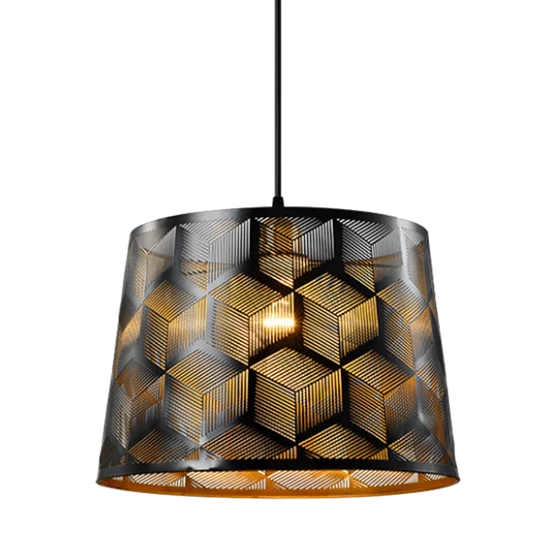 MARSEL PENDANT 1XE27 BLACK/GOLD