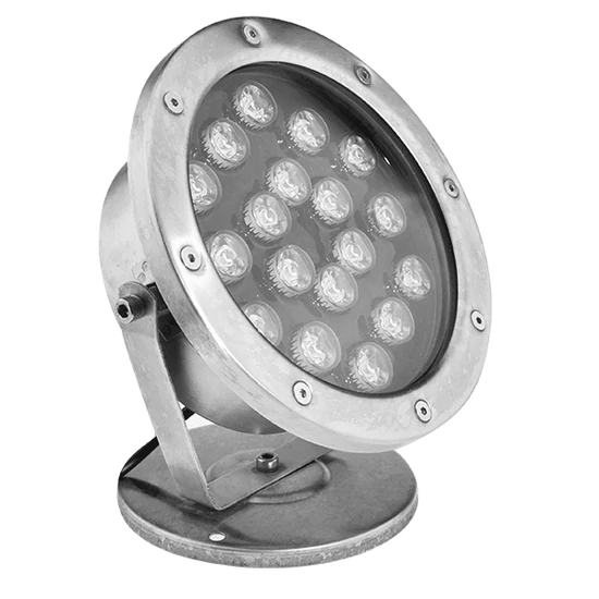 LED UNDERWATER LIGHT 12W RGB, IP68 WITH REMOUTE