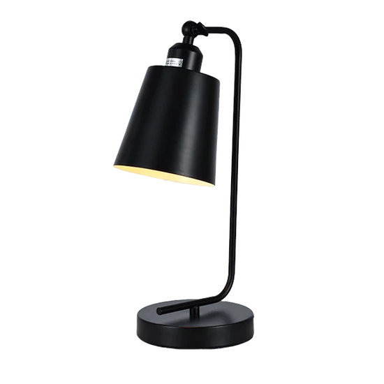 DEREK TABLE LAMP 1xE27 BLACK