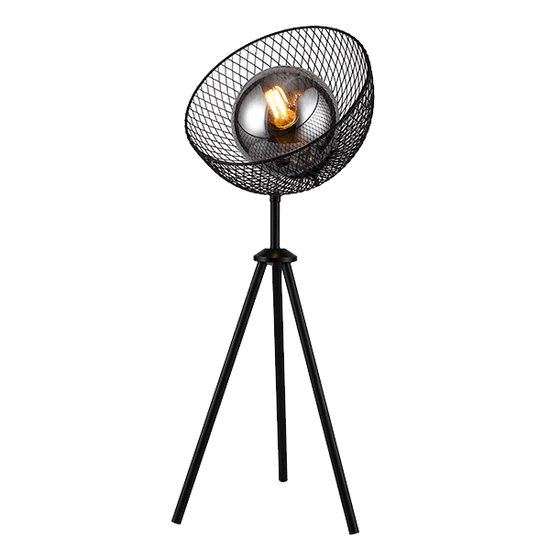 ADONIS TABLE LAMP 1XE27 BLACK