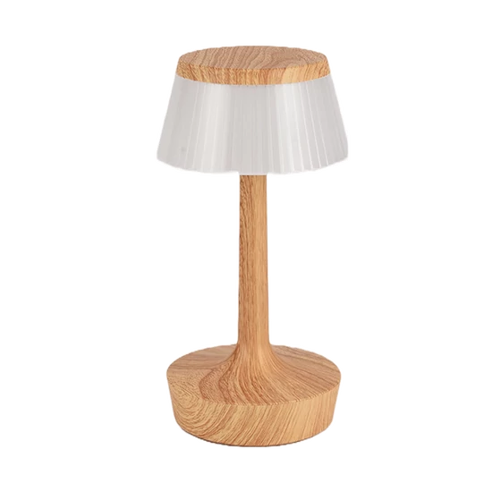 RYAN TABLE LAMP 2W 3000K WHITE/WOOD