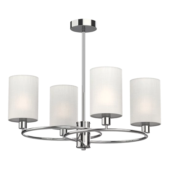 LUKAS CEILING LAMP 4XE14 CHROME