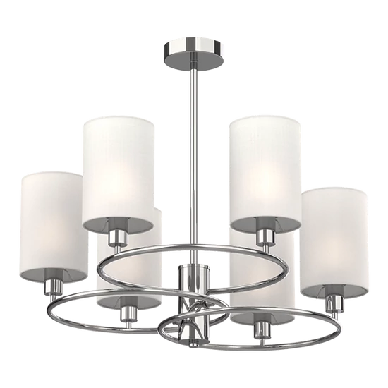 LUKAS CEILING LAMP 6XE14 CHROME