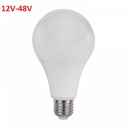LED BULB PEAR A60 13W E27 12-48V 6500K