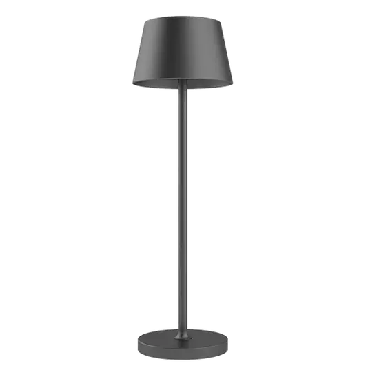 SONIA TABLE LAMP 1XG9 BLACK WITH DIMMER