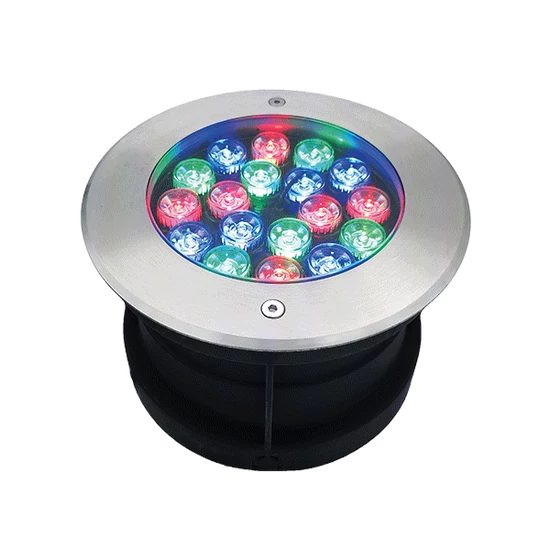 LED UNDERWATER LIGHT 12W RGB, IP68 WITH REMOUTE