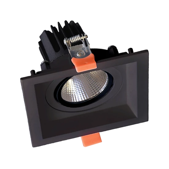 SQUARE LED SPOT LIGHT 30W 230V 3000K BL