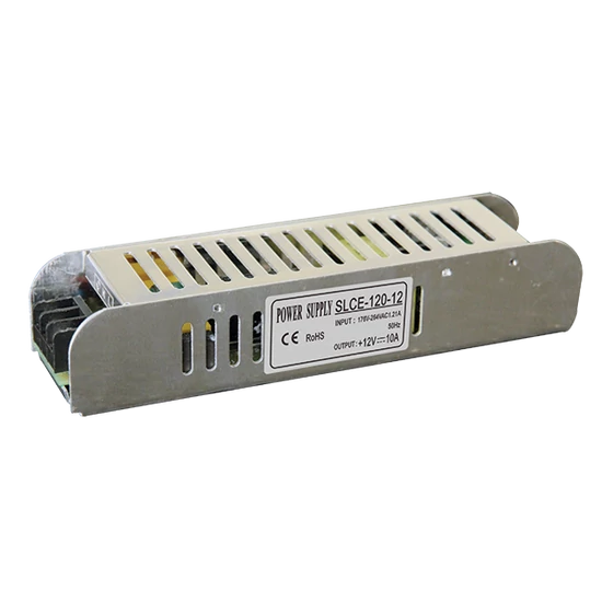 ELMARK LED DRIVER SETDC 200W 230VAC/ 12VDC IP20