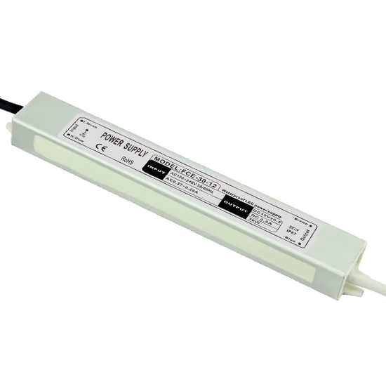 ELMARK LED DRIVER SETDC 30W 230VAC/ 12VDC IP67