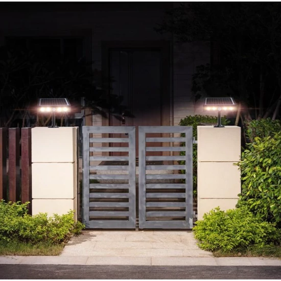 SOLAR LED WALL FIXTURES 8W IP54