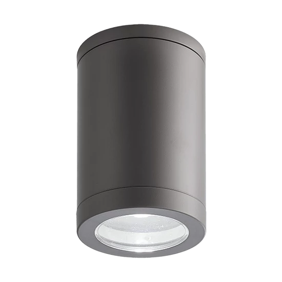 DL305 ROUND DOWNLIGHT SURFACE 1XE27 IP54 GREY